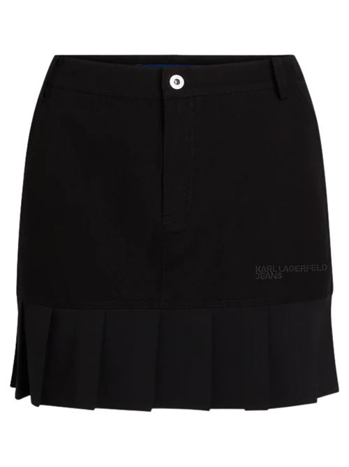 Minigonna plissettata Karl Lagerfeld jeans | A3W12012999